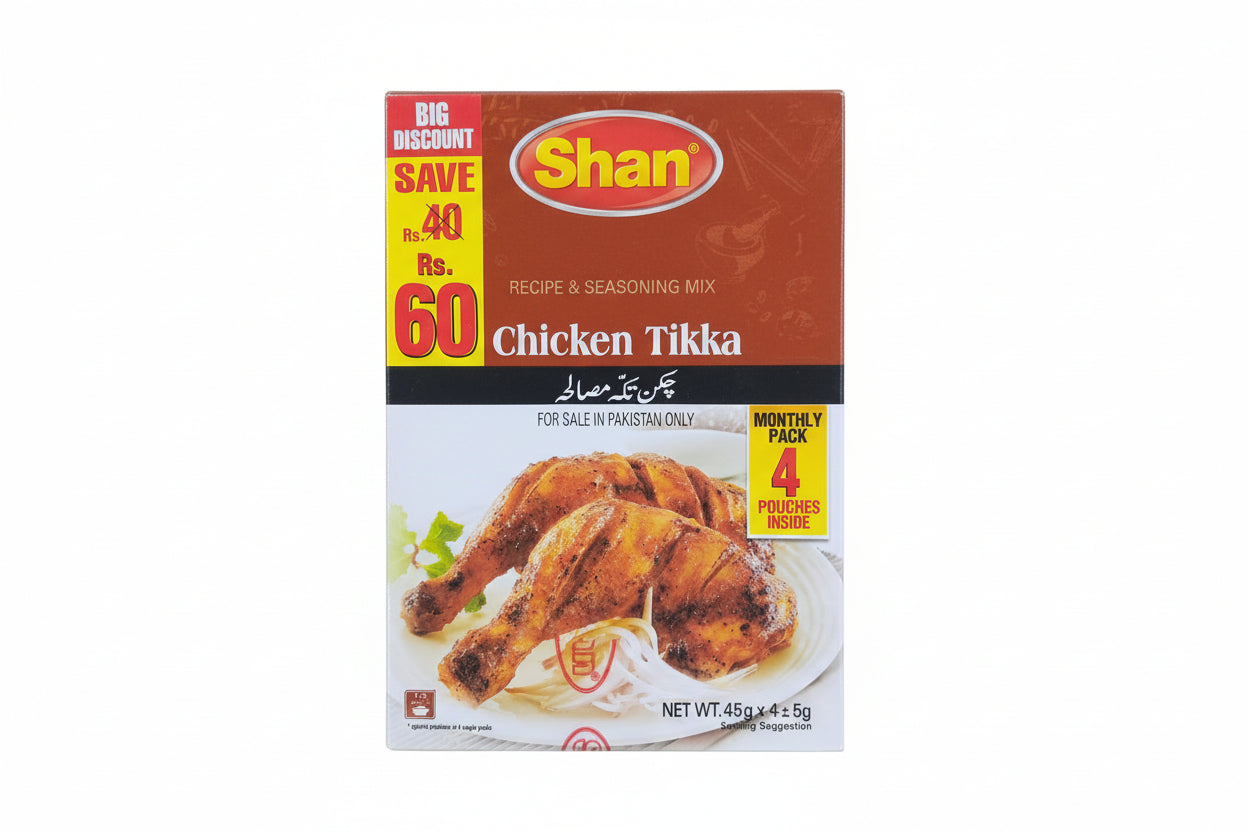 SHAN CHICKEN TIKKA MASALA 45GMX4