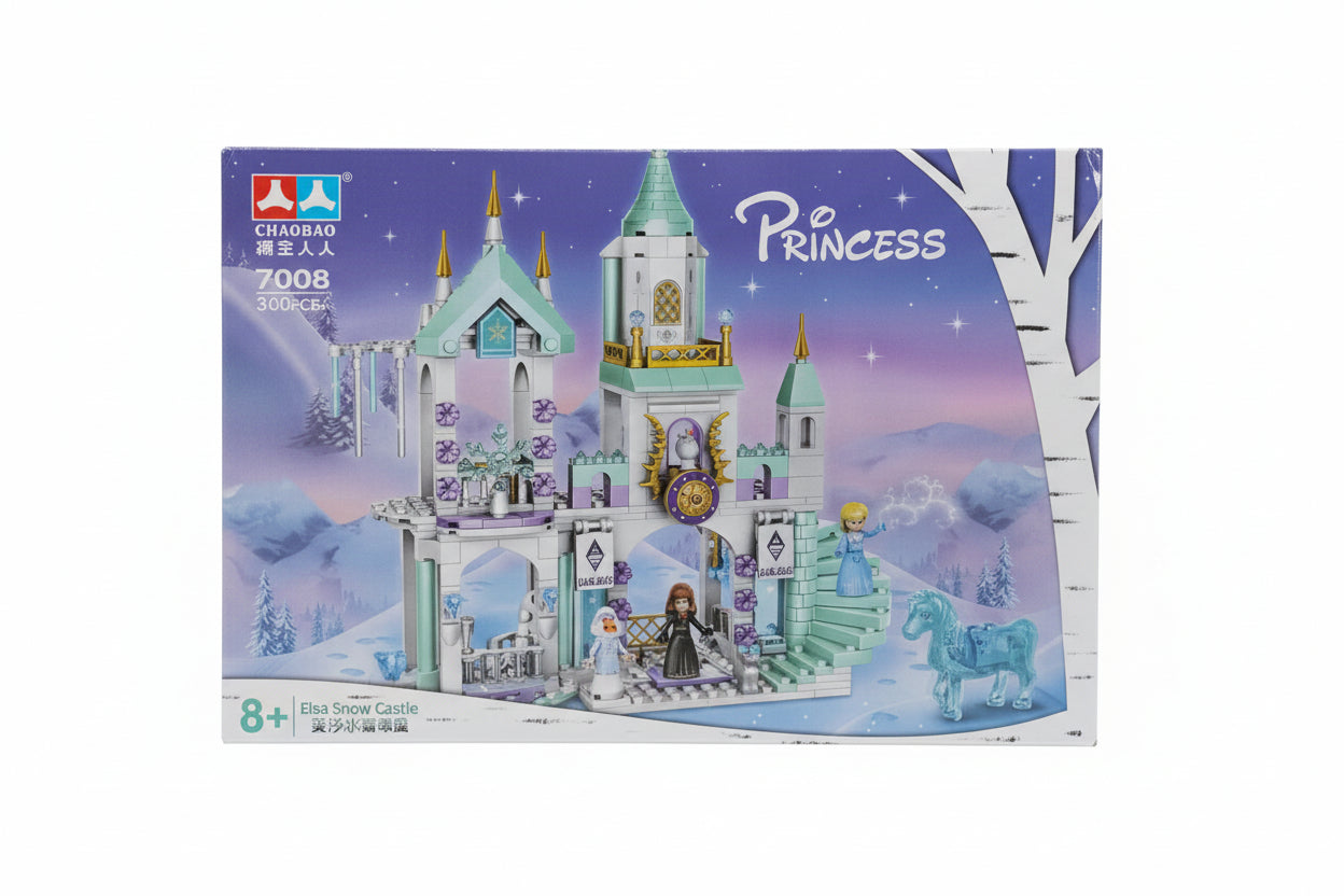 PRINCES ELSA SNOW CASTLE BOKE
