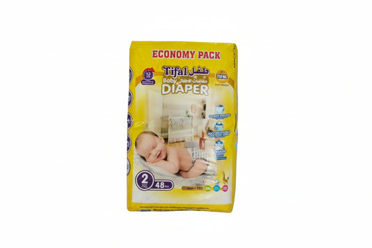 TIFAL DIAPERS ECONOMY PACH SMALL 48PCS