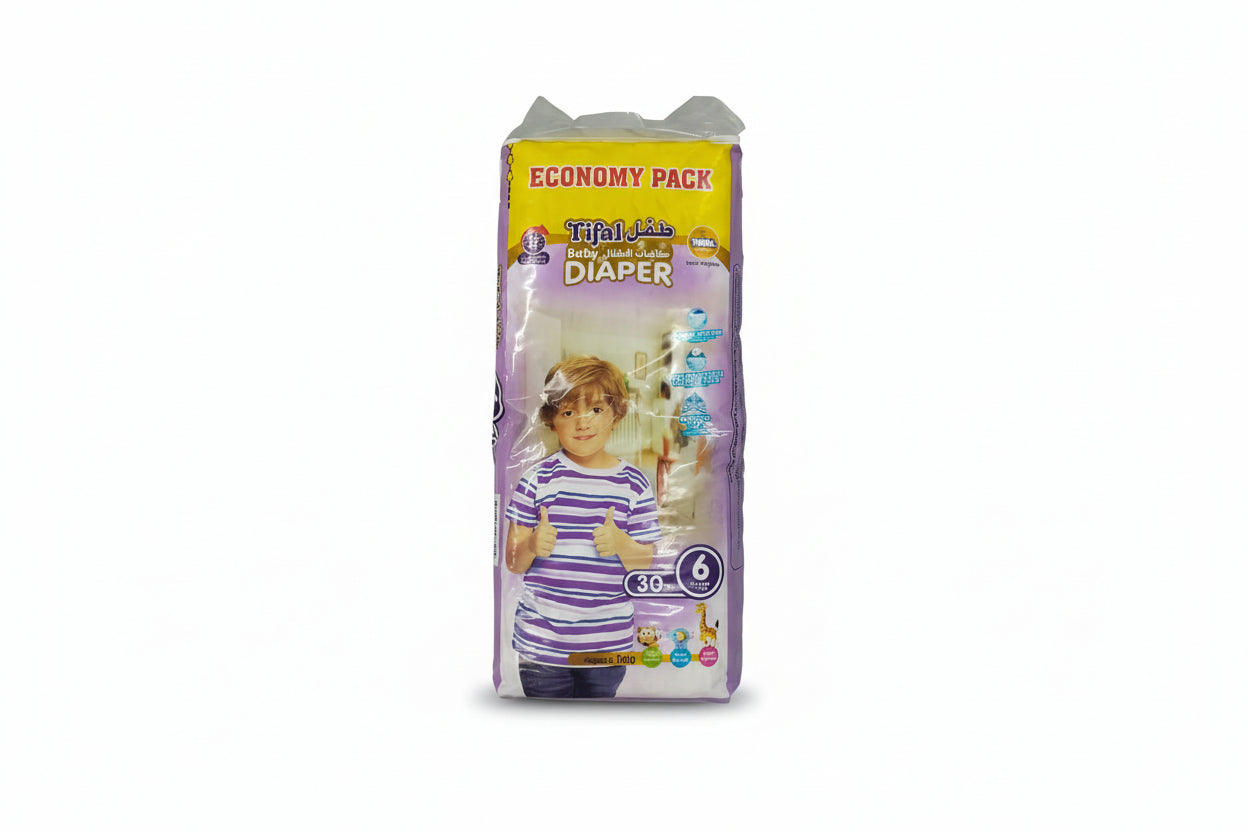 TIFAL DIAPERS ECONOMY PACH XX LARGE 30PCS