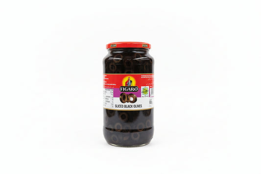 FIGARO SLICED BLACK OLVES(920gm)