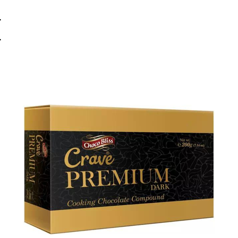 YOUNG'S CHOCO BLISS CRAVE PREMIUM DARK CHOCOLATE BAR(200gm)