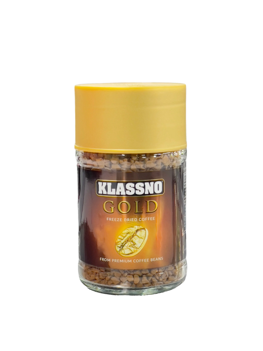 KLASSNO GOLD FREEZE DRIED COFEE 50G - Sana Cash N Carry Pakistan