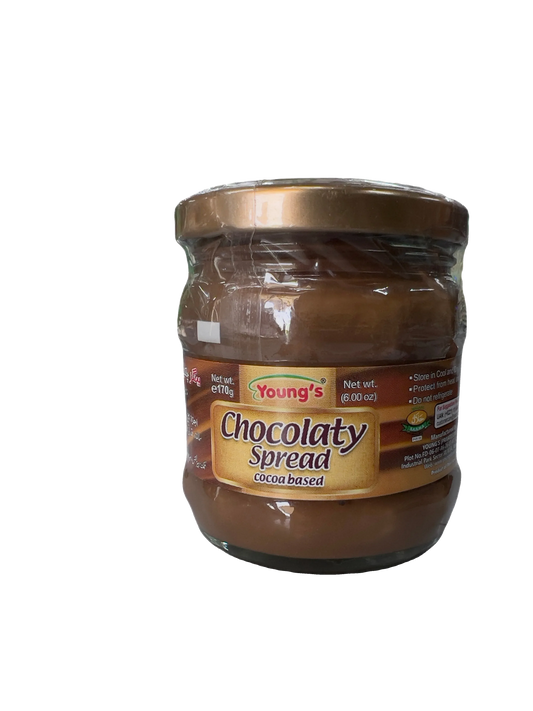 Young’s Chocolaty Spread cocoa based 170G - Sana Cash N Carry Pakistan