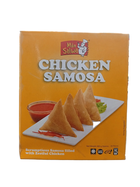 Mon Salwa Chicken Samosa (480gm) - Sana Cash N Carry Pakistan