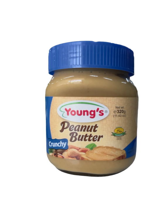 Young’s Peanut Butter Crunchy 320G - Sana Cash N Carry Pakistan