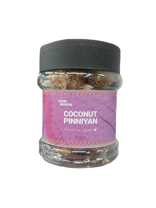 Love Amma Coconut Pinniyan Jar(250g) - Sana Cash N Carry Pakistan