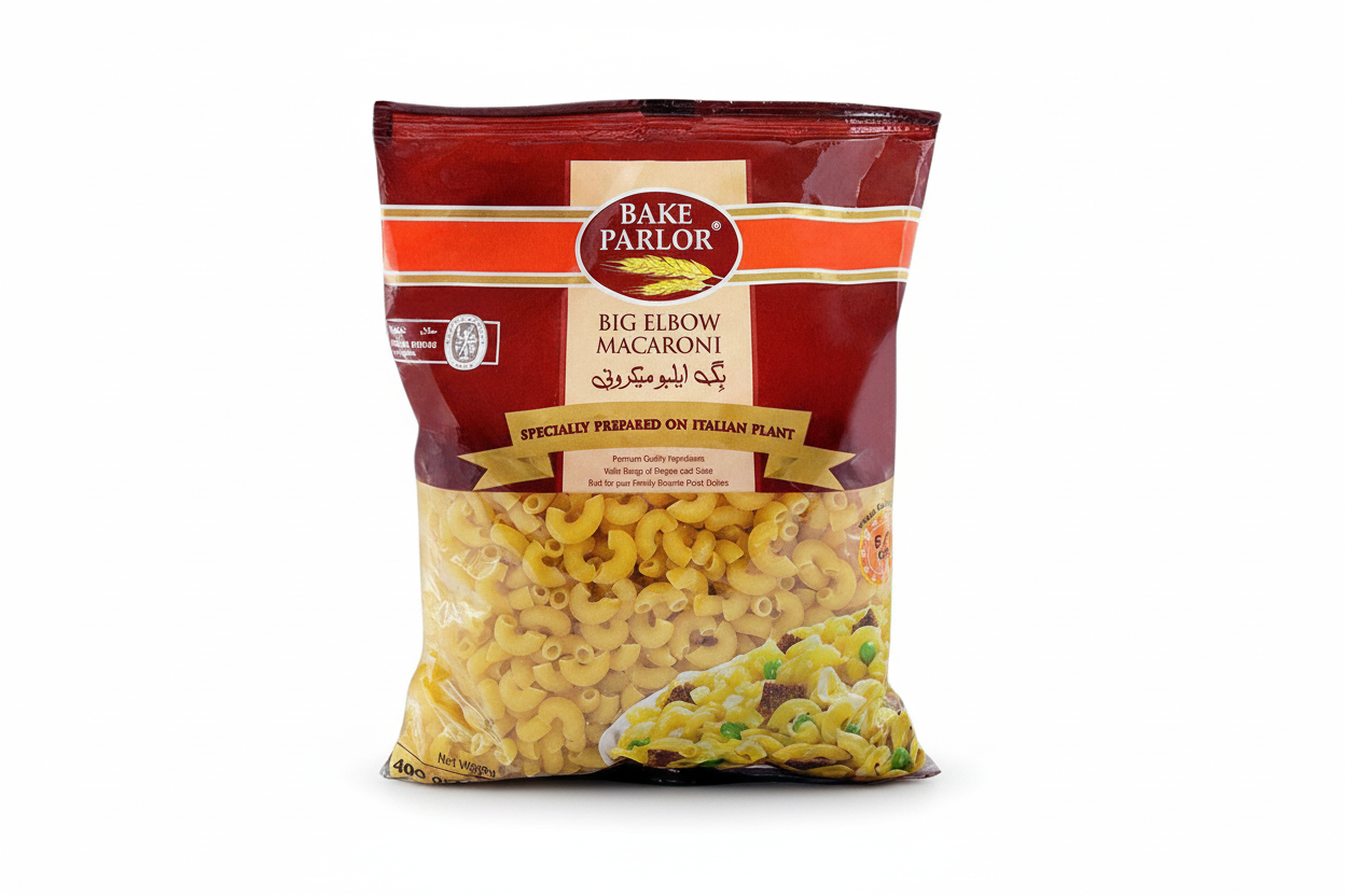 BAKE PARLOR BIG ELBOW MACARONI (400GM)