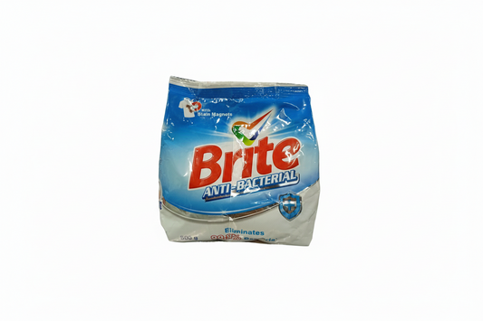 Brite Anti-Banterial Detergent Powder(500g) - Sana Cash N Carry Pakistan