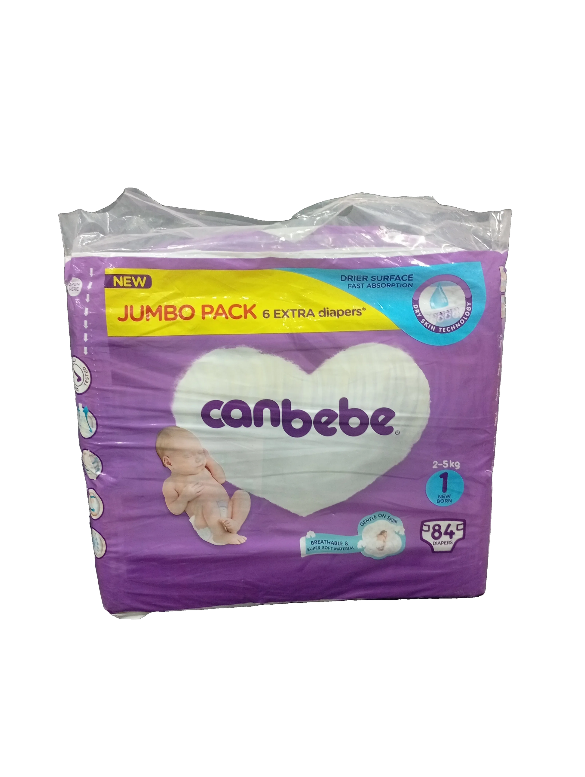 Canbebe Jumbo Pack (New Born1/84) - Sana Cash N Carry Pakistan