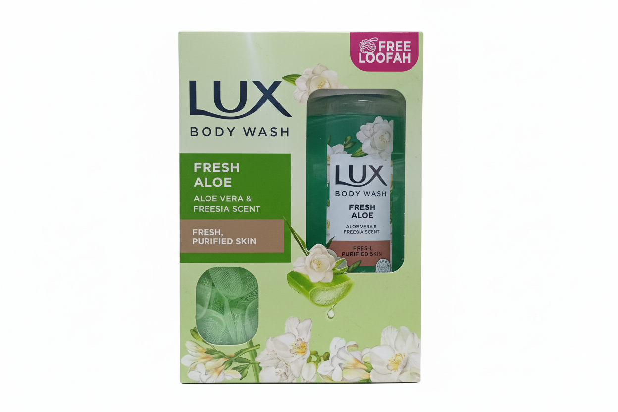 Lux Body Wash Fresh Aloe Box(520ml) - Sana Cash N Carry Pakistan