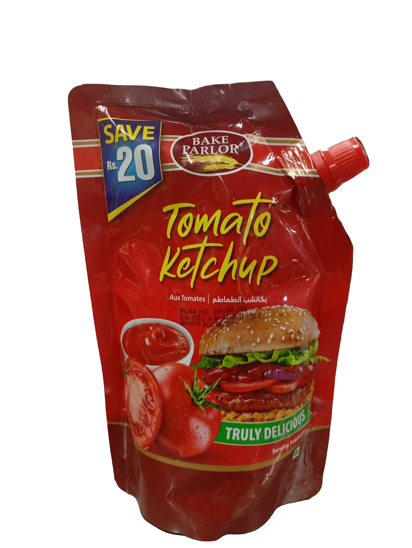 Bake Parlor Tomato ketchup (400g) - Sana Cash N Carry Pakistan