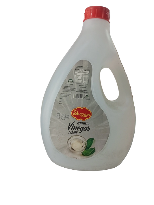 Shezan Synthetic Vinegar White (3ltr) - Sana Cash N Carry Pakistan