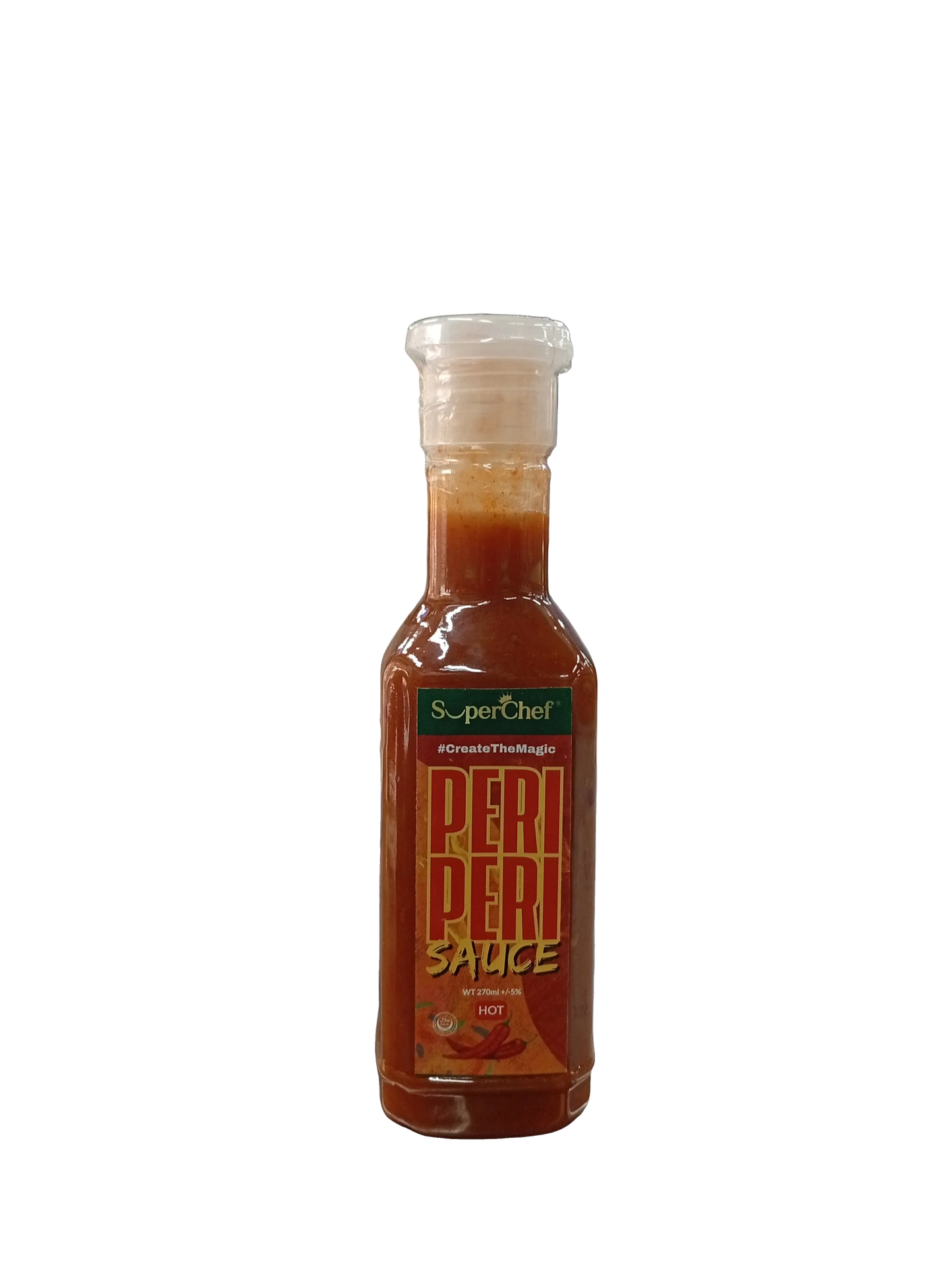 Super Chef Peri Peri Hot Sauce (270ml) - Sana Cash N Carry Pakistan
