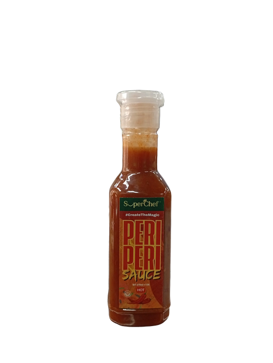 Super Chef Peri Peri Hot Sauce (270ml) - Sana Cash N Carry Pakistan