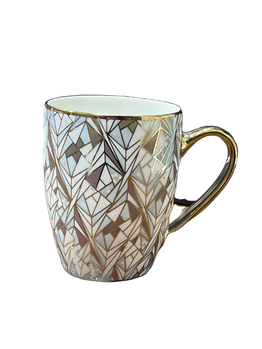 Facet Gold Mug - Sana Cash N Carry Pakistan
