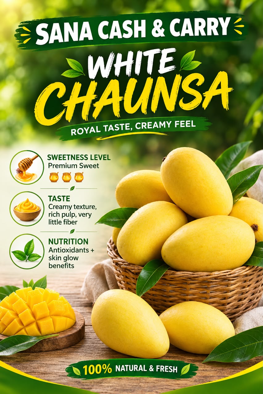 FRESH  WHITE CHAUNSA MANGO (1kg)