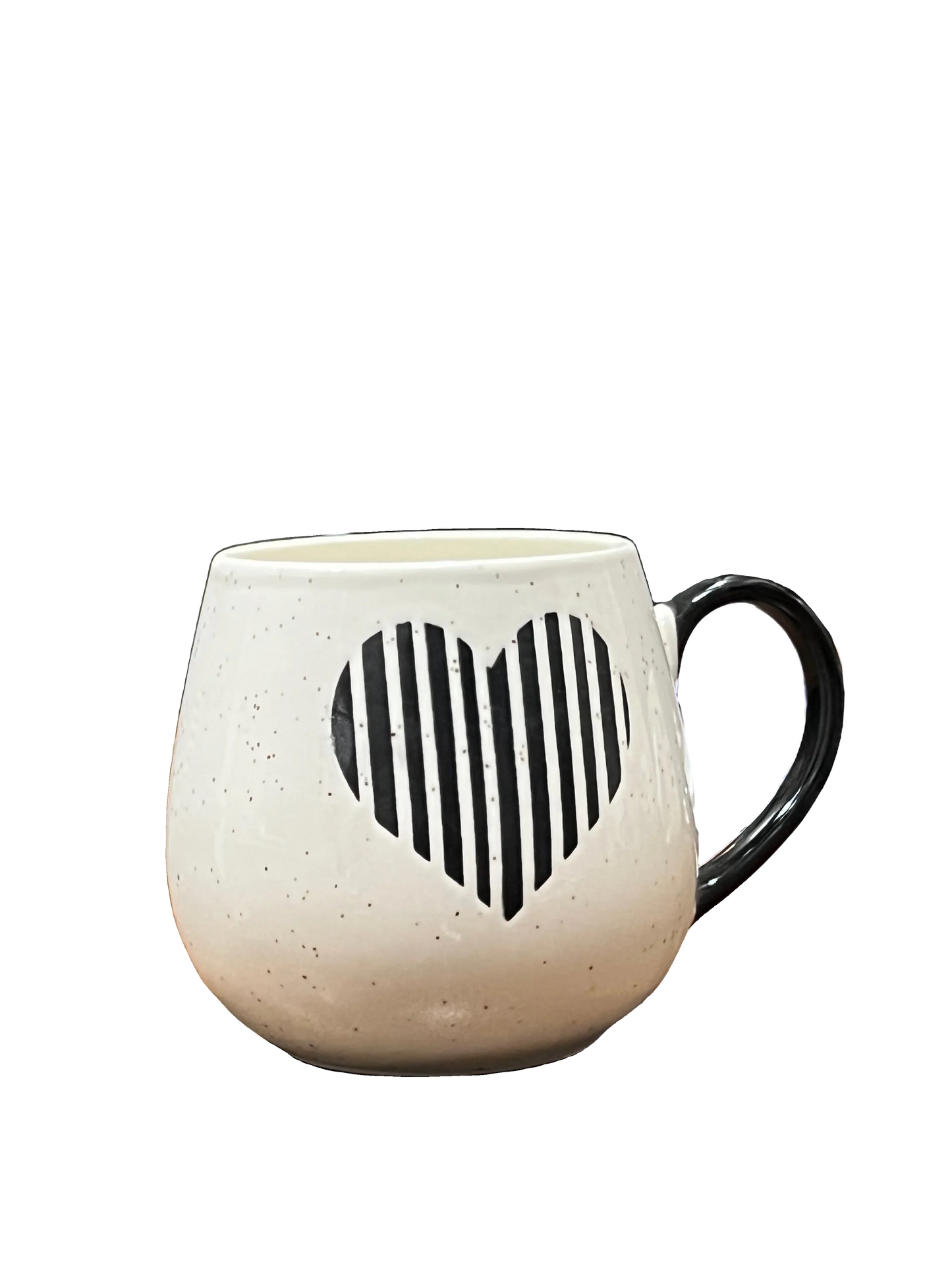 Stripe Heart Mug - Sana Cash N Carry Pakistan