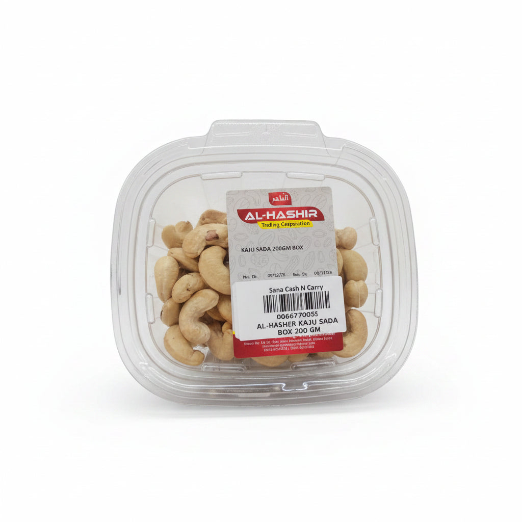 AL-HASHIR CASHEWNUT PLAIN BOX(200gm)