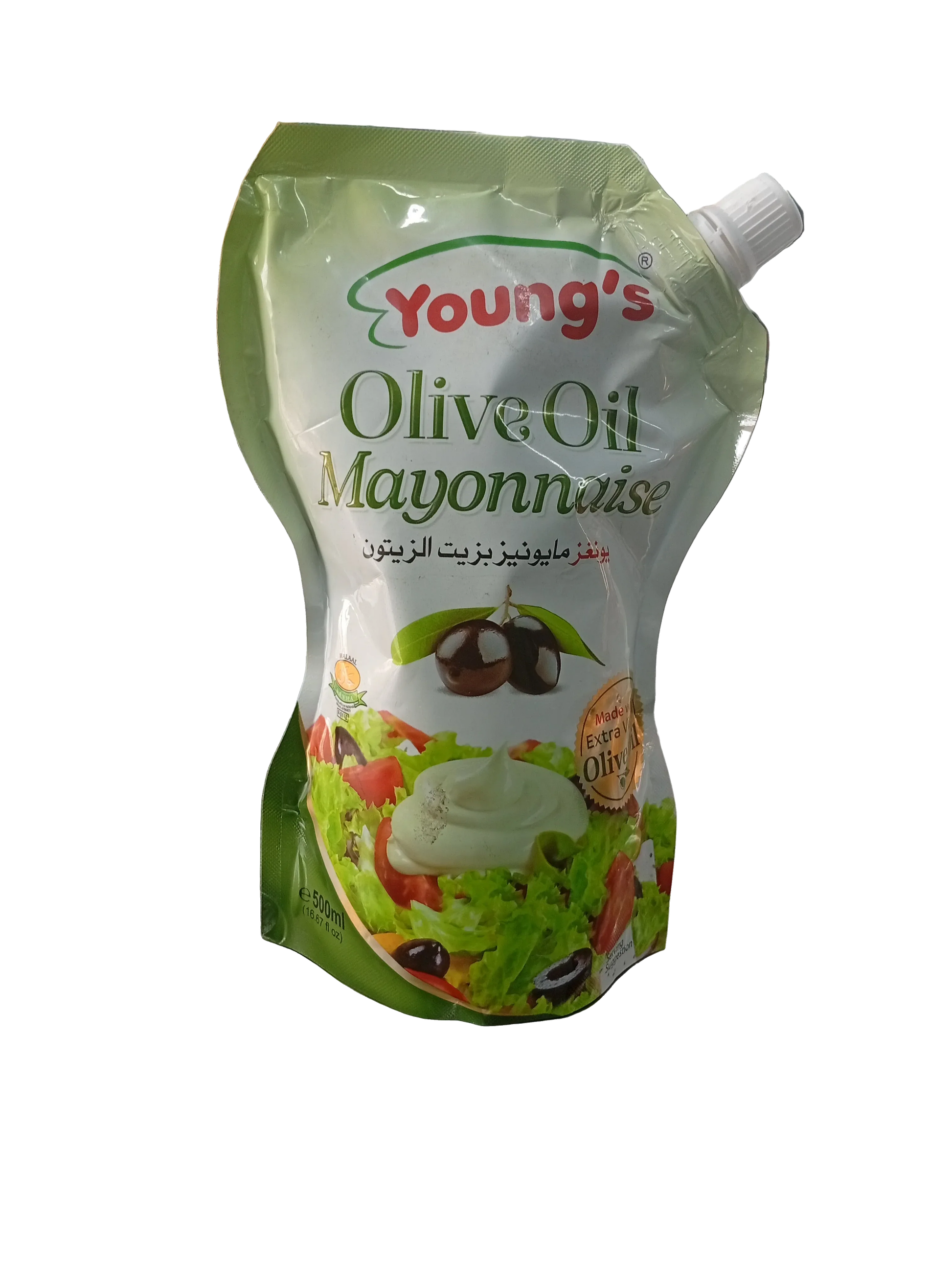 Young's Olive Oil Mayonnaise (500ml) - Sana Cash N Carry Pakistan