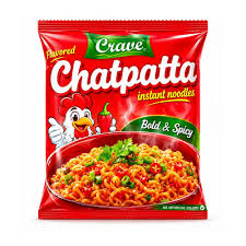 CRAVE CHATT PATTA NOODLES FAMILY PACK(4x50g)
