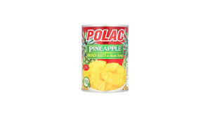 POLAC PINEAPPLE SLICES IN HEAVY SYRUP(567gm)