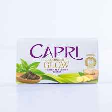 CAPRI SOAP LUMINIOUS GREEN BAR(150gm)