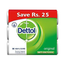 DETTOL ORIGINAL TRIO PACK SOAP(110g)