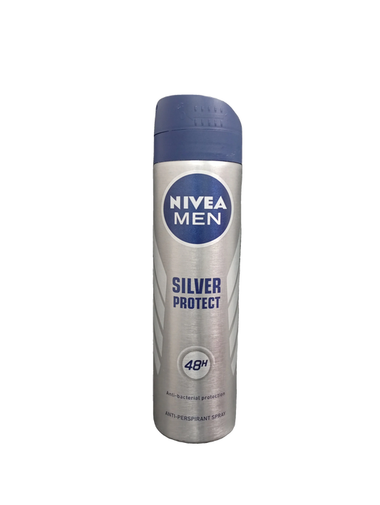 Nivea Men Silver Protect Spray (48H)150ml - Sana Cash N Carry Pakistan