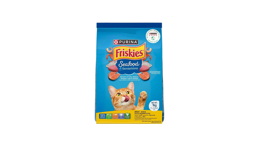 PURINA FRISKIES SEA FOOD SENSATIONS(1kg)