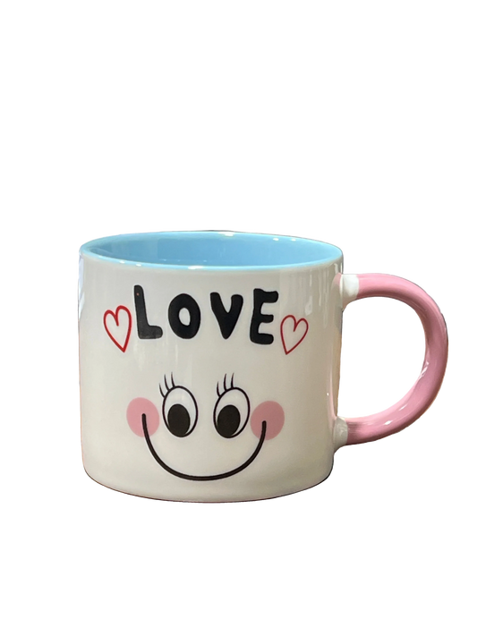Happy Face Love Mug - Sana Cash N Carry Pakistan