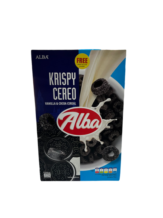 Alba Cereal Krispy Cereo Vanilla & Cocoa Cereal 375G - Sana Cash N Carry Pakistan