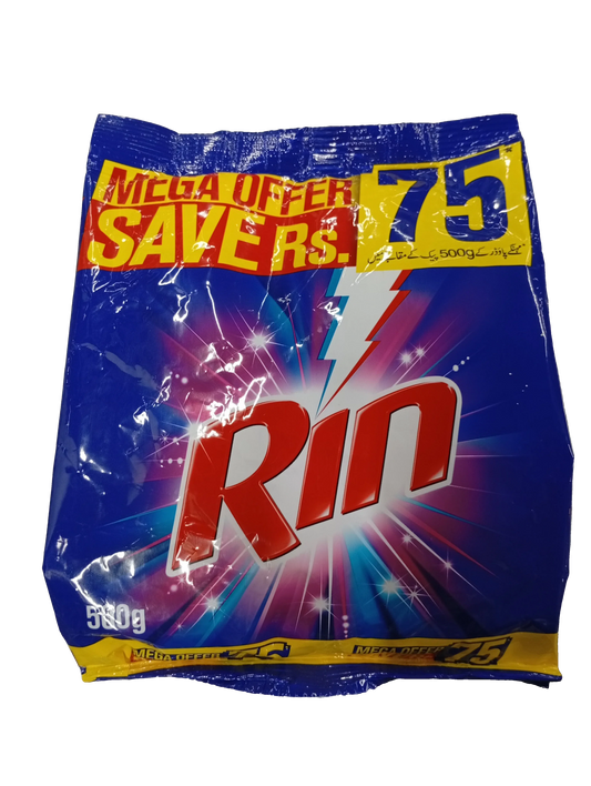 Rin Detergent Powder(500g) - Sana Cash N Carry Pakistan