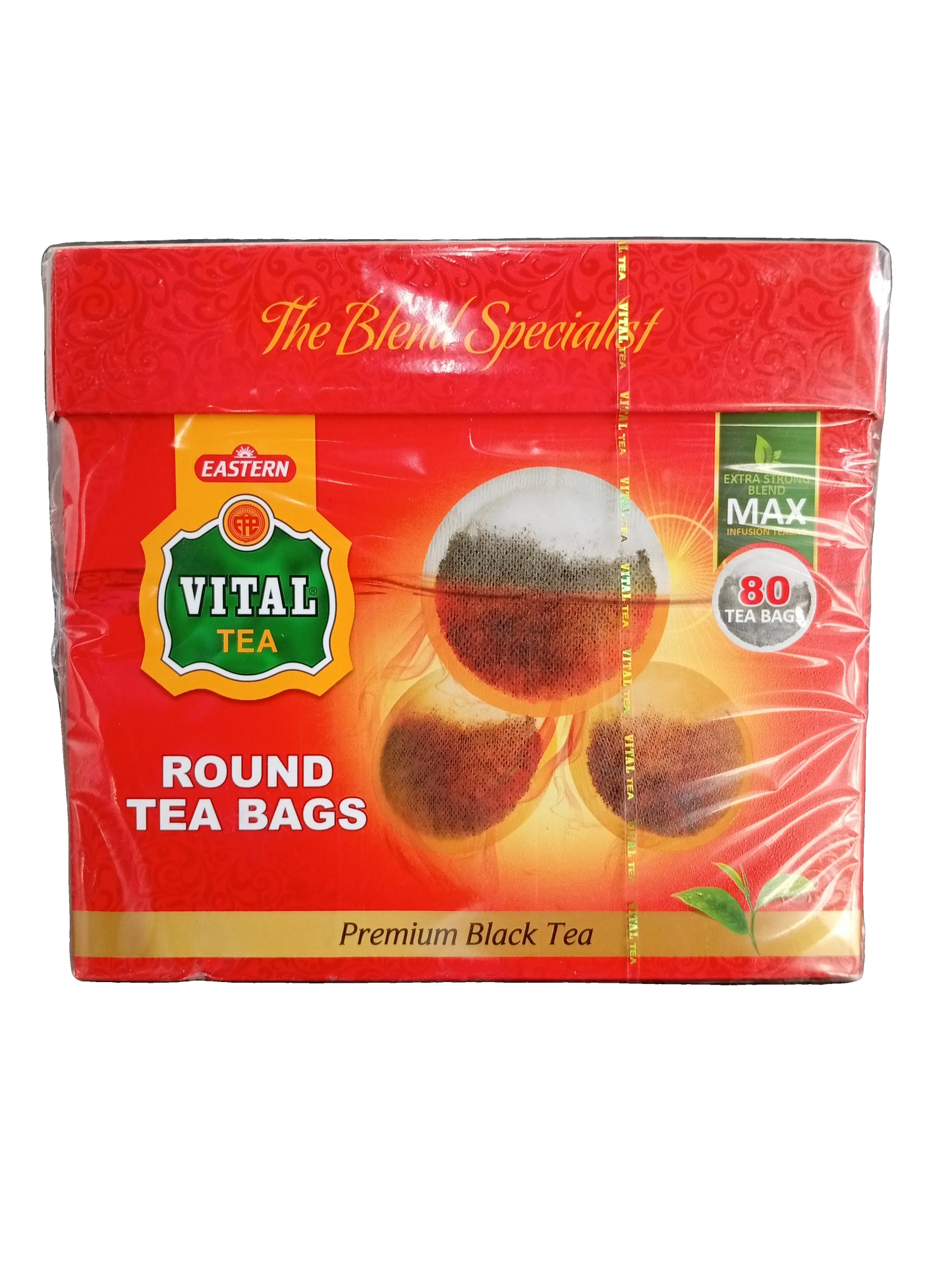 Vital Tea Round Teabags (80pcs) - Sana Cash N Carry Pakistan
