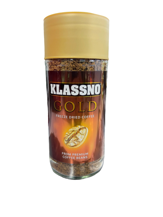 KLASSNO GOLD FREEZE DRIED COFEE 200G - Sana Cash N Carry Pakistan