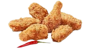 6 Pcs Fried Wings