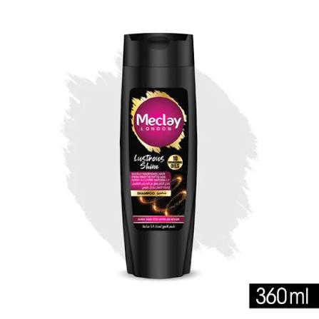 MECLAY SHAMPOO LUSTROUS SHINE BLACK 360MKL