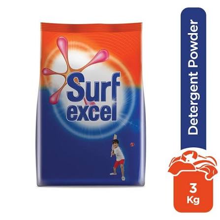 SURF EXCEL DETERGENT POWDER (DTS ) 3KG
