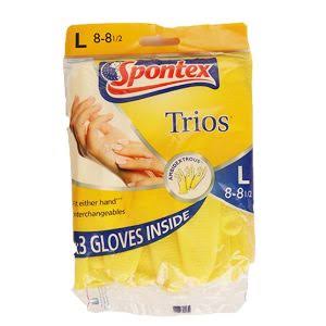 TRIO 3 REUSEABLE ALL PUPOSE GLOVES