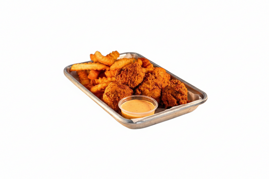 5 Pcs Nuggets With Fries