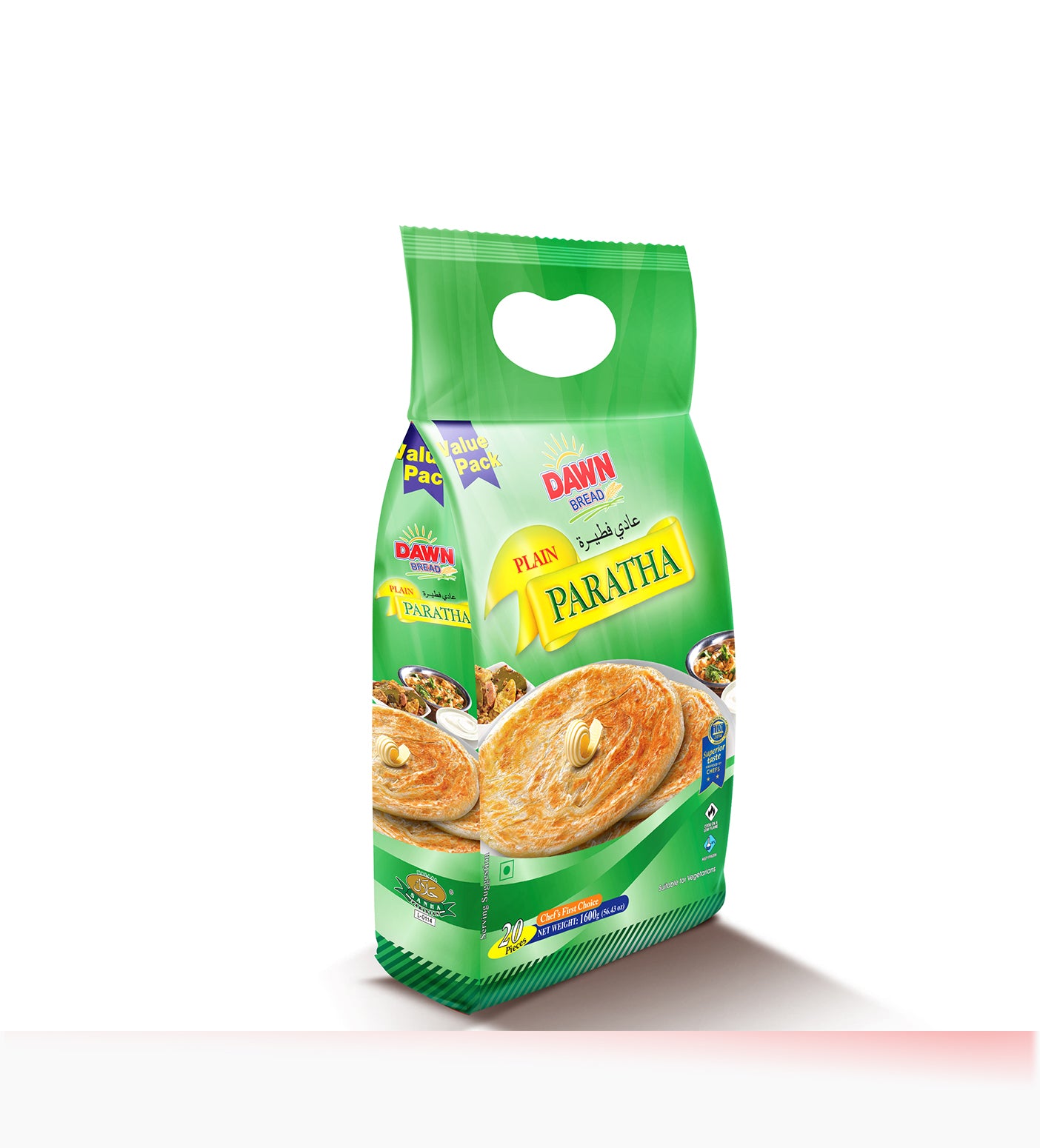 DAWN PLAIN PARATHA(20pcs)