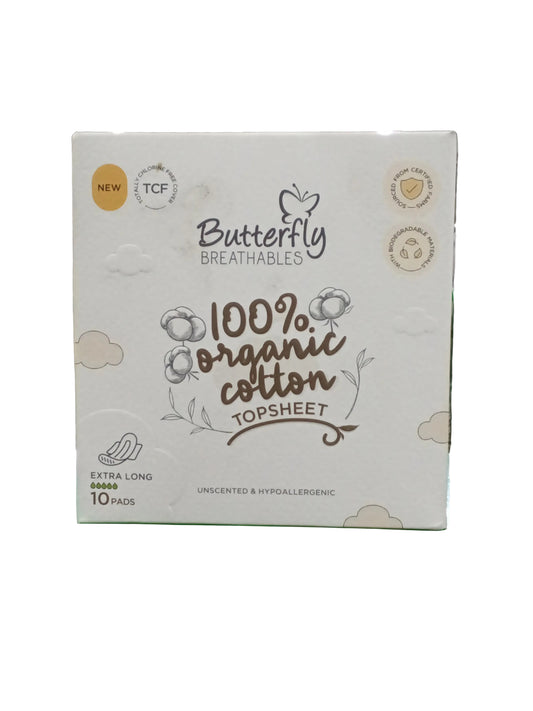 Butterfly cotton bliss ultra thin 10 pcs pads