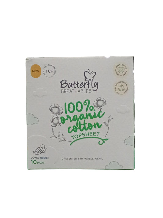 Butterfly cotton bliss ultra thin 10 pcs pads