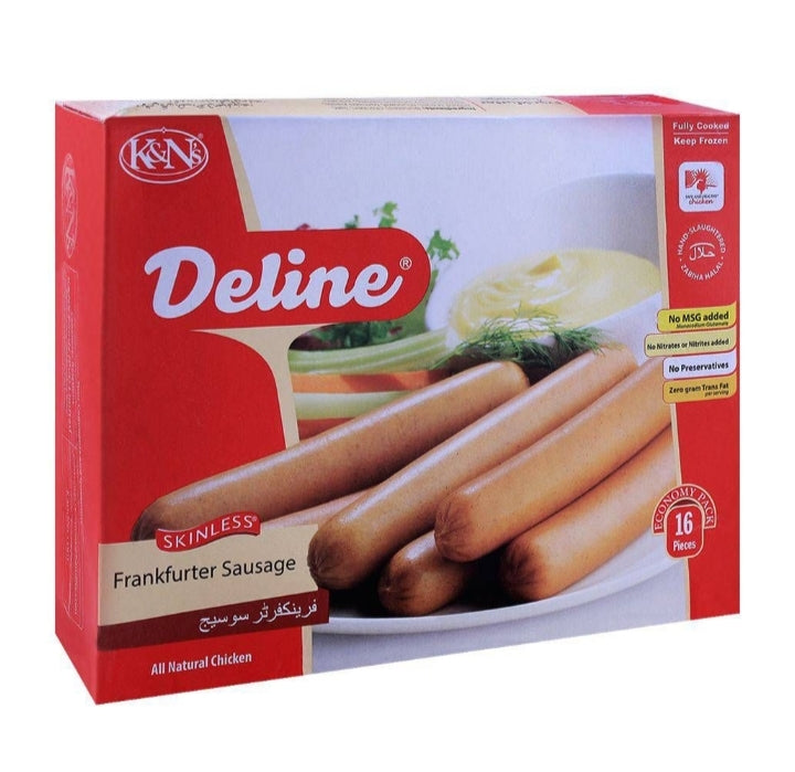 K&N's Deline Frankfurter Sausage (720gm)