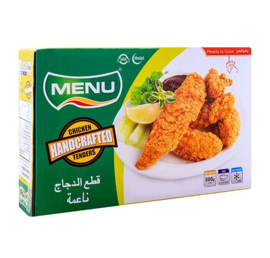 MENU CHICKEN HANDCRAFTED TENDERS(500g)