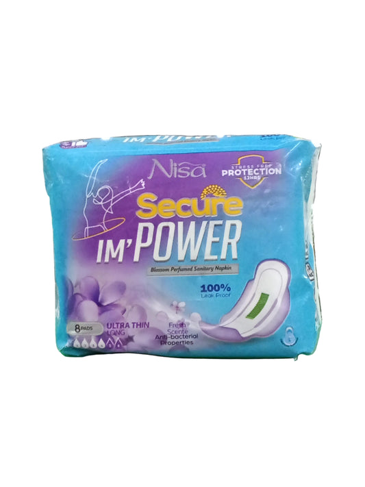 Nisa secure sanitary napkins long pads