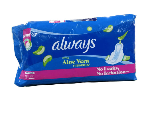 Always Maxi thick long pads 18 pc