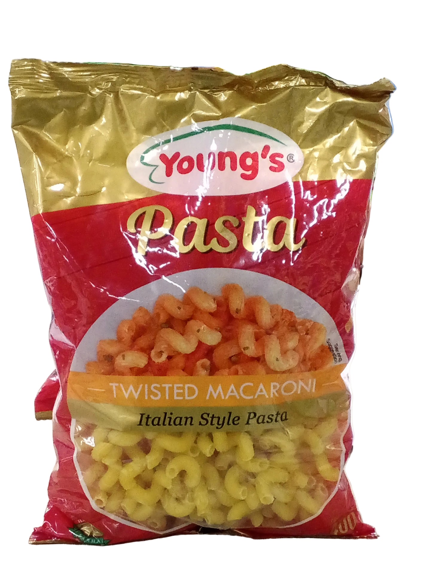 Youngs pasta twisted 400gm