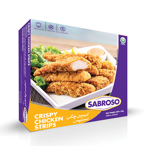 Sabroso Crispy Chicken Strips (600gm)