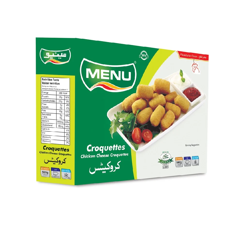 MENU CROQUETTES(500g)